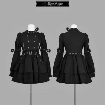 dimmoire CODE:NURSECORE 원피스 디무아르 블랙