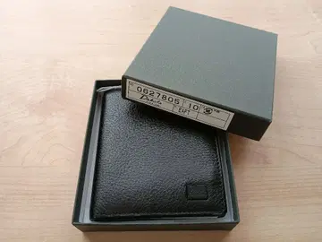 다코타 블랙 라벨 천연 가죽 접이식 지갑