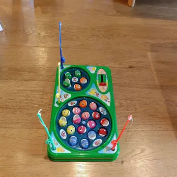 낚시 게임 플라스틱제 낚싯대 3개 포함