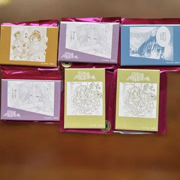 리본 카페 꿈빛 파티시엘 명장면 스퀘어 캔뱃지 세트 70주년