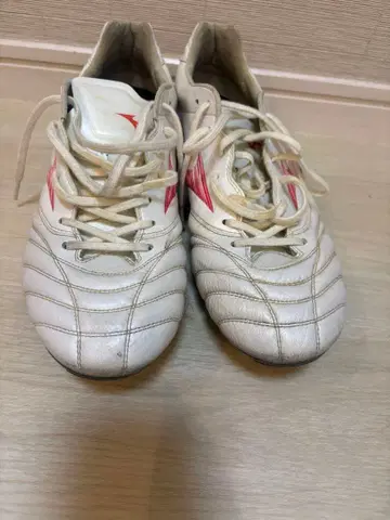 미즈노 모렐리아 II 축구화 화이트/레드