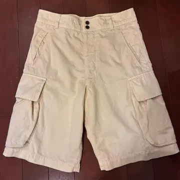 드리스반노튼 코튼 린넨 숏팬츠