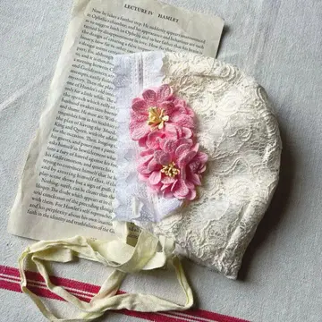 꽃 레이스 보닛 브라이스 아웃핏 핸드메이드 네오 브라이스 의류