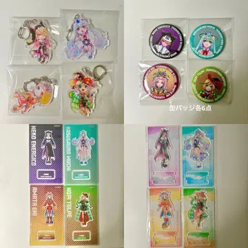 테라메탈 학원 굿즈 세트