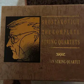 쇼스타코비치 현악 사중주 전집 보로딘 현악 사중주단 6CD