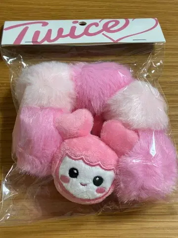 새상품 TWICE MINI LOVELYS 스크런치 MOVELY 모브리