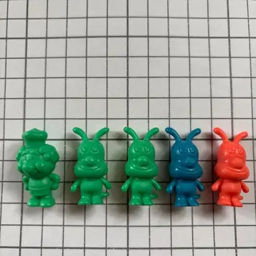 호빵맨 컬러풀 치즈와 잼 아저씨 5체 세트