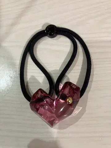 [ 거의 새상품 ] THE HAIR BAR TOKYO 하트 포니 핑크