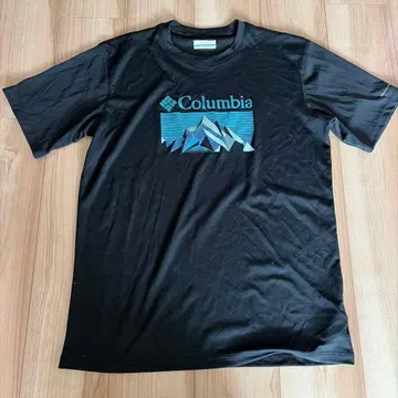 컬럼비아 T셔츠 블랙
