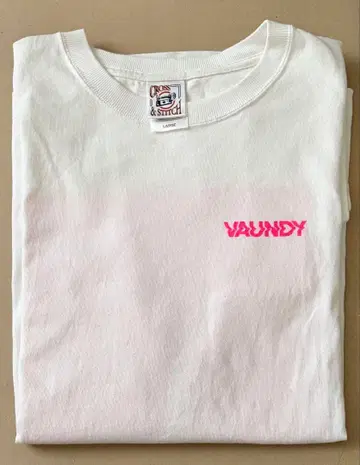 VAUNDY 바운디 1st album strobo 티셔츠 L