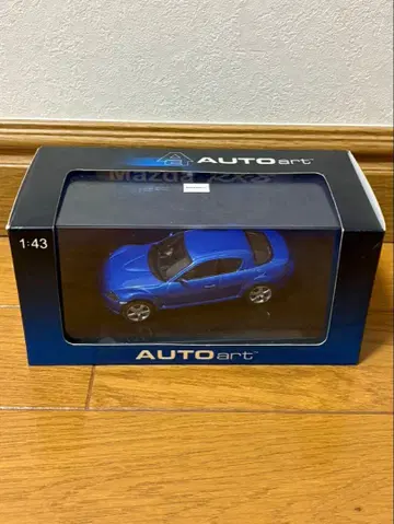 오토아트제 마쓰다 RX-8 1/43 미니카 위닝 블루 메탈릭