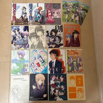 스즈미야 하루히 sos단 외 다수 책자 코믹스 레어 묶음 판매