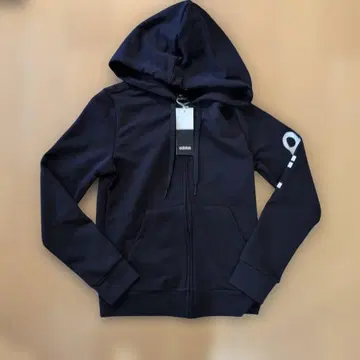 새상품 사이즈 M 여성용 아디다스 adidas 네이비 풀 집업 후드티