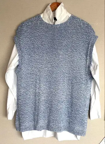 손뜨개질 남성용 니트 베스트