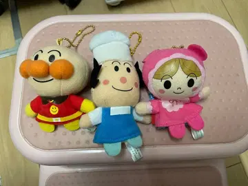 호빵맨 바타코상 아기만 손가락 인형 봉제 인형 키링