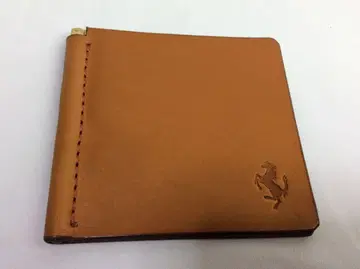 천연 가죽 Ferrari 머니클립