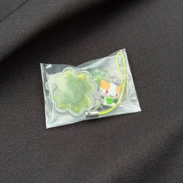 산리오 시크릿 클로버 스트랩 마쉬멜로우 같은 폭신폭신 냥코