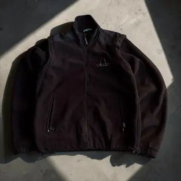 90's archive 2way full zip fleece jacket