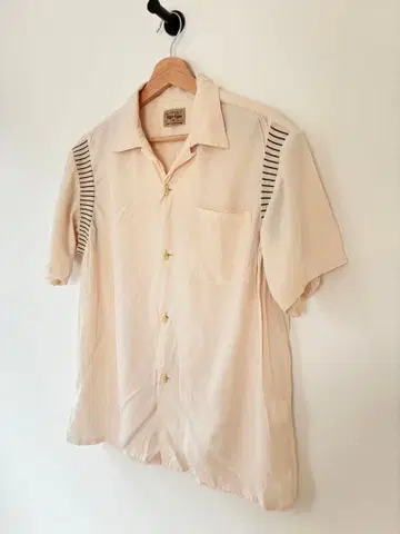 스타일아이즈 레이온 오픈 카라 볼링 셔츠 별주 38