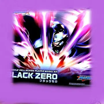 가격 인하했습니다. 코토부키야 록맨 BLACK ZERO
