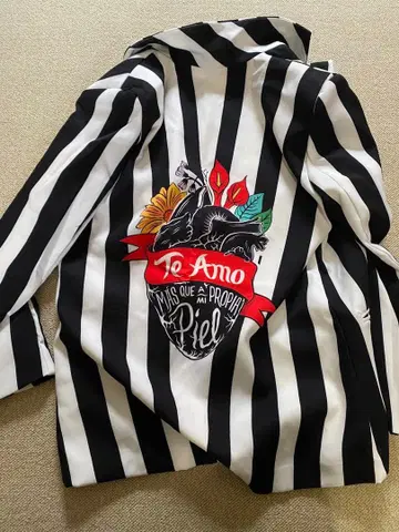 Frida Kahlo x SHEIN 스트라이프 자켓 XS