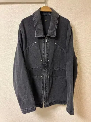 omarafridi 블랙 데님 자켓