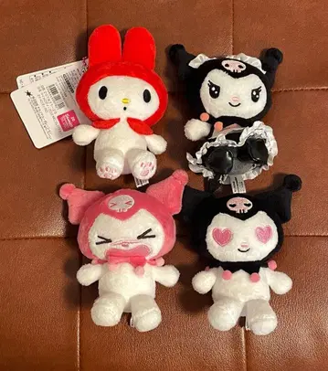 산리오 마스코트 컬렉션 쿠로미 마이멜로디 4세트