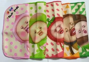 마츠야 코비토즈칸 타월 5장 세트 카쿠레모모지리 스모노우치 외