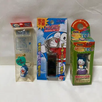 도라에몽 레트로 키링 3개