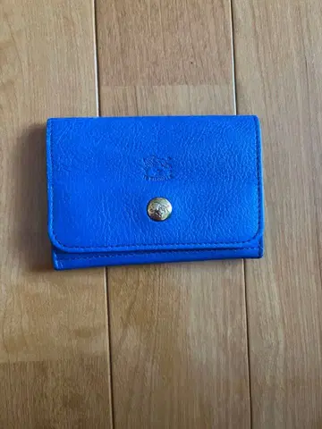 일비종떼 한정 컬러 헬츠 아나로지코 천연 가죽 카드 케이스 지갑