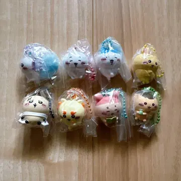 치이카와 마스코트 부착 비스킷 마스코트 키링 전 8종 컴플리트