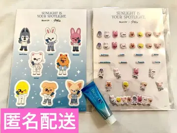 스키즈 SKZOO 비오레 pop up 스티커 2종