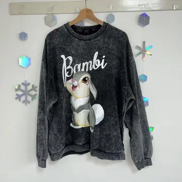 버쉬카 맨투맨 디즈니 밤비