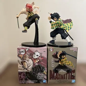 귀멸의 칼날 피규어 사비토&기유 세트