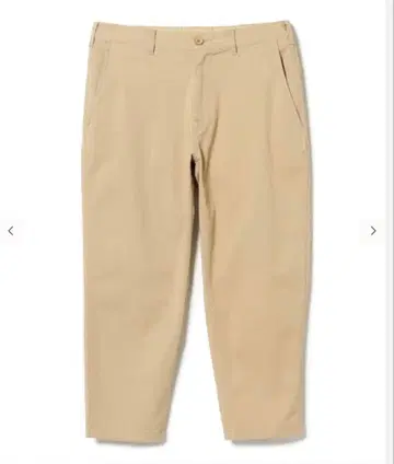 B:MING by BEAMS 베이지 치노 팬츠 8부 기장