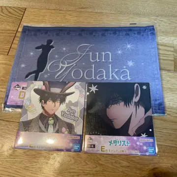 메달리스트 제일복권 요다카 준 응원 타월 캔버스풍 보드