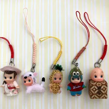 지역 한정판 큐피 스트랩 5개 세트