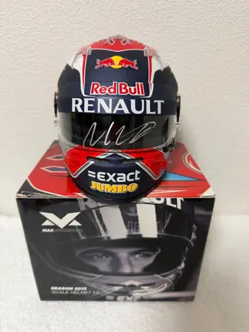[ 친필 사인 ] 맥스 페르스타펜 1/2 헬멧 ( 구매 혜택 있음 )