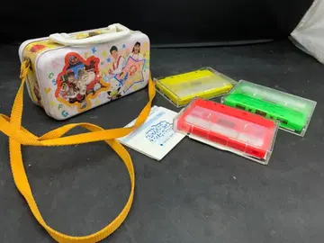 영어 놀이 미니백 틴케이스 레트로 케이스 NHK 콜롬비아 카세트