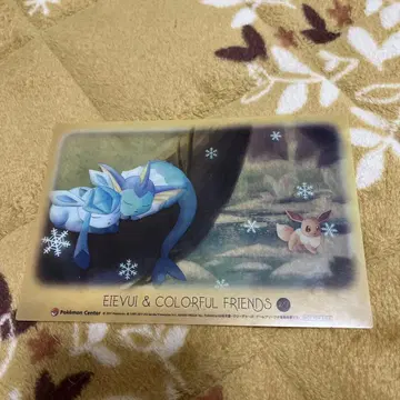 클리어 카드 이브이와 컬러풀 프렌즈 샤미드 글레이시아