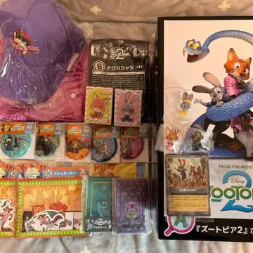 주토피아2 해피 복권 A상 포스터 피규어 B상 D상 외 덤 포함