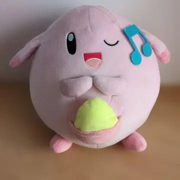 포켓몬 메챠데카 코롯토 만마루 봉제 인형 [ 노래하는 럭키 ]