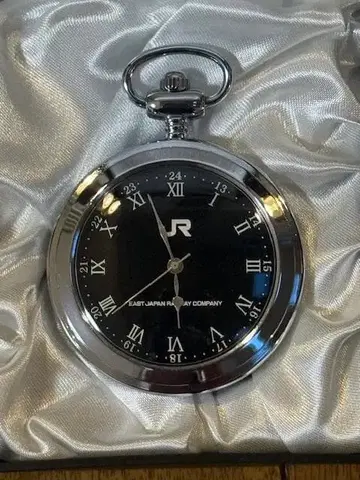 JR 동일본 20주년 스탬프 랠리 회중시계 하야테 보틀 케이스