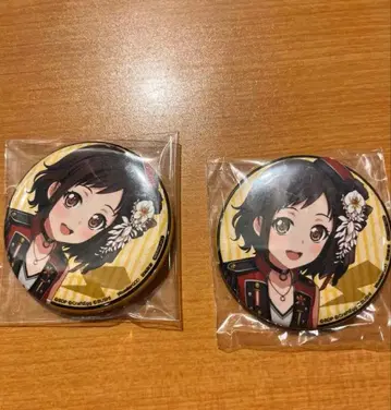 뱅드림 CD 특전 캔뱃지 하자와 츠구미 2개 세트