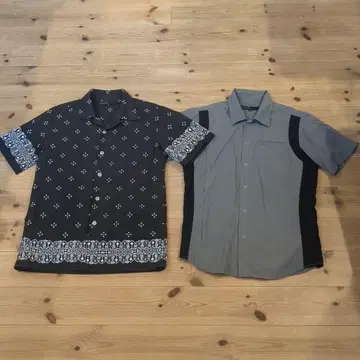 PARANOID 파라노이드 반팔 셔츠 사이즈 S 2장