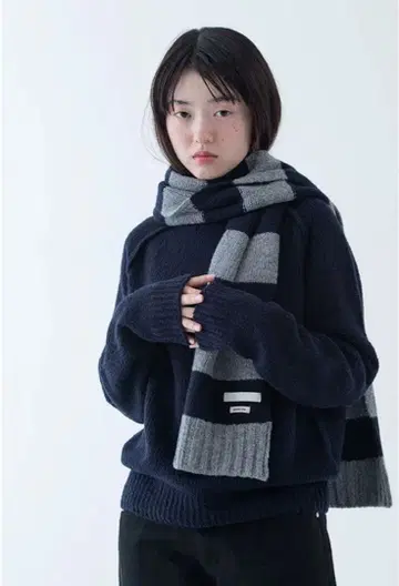 oheshio 스트라이프 머플러