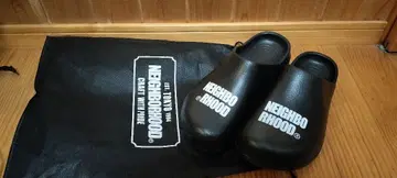 NEIGHBORHOOD 블랙 샌들 28.5 수납 봉투 포함