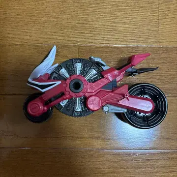 레어 아이템 파워레인저 사무라이 디스크 사이클 신켄 레드 바이크