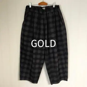 GOLD 동양 엔터프라이즈 체크 벌룬 팬츠 L 버즈릭슨