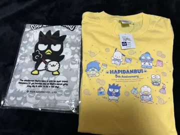 배드바츠마루 배드바츠마루 벌스데이 라이브 타월 하피단부이 5주년 T셔츠